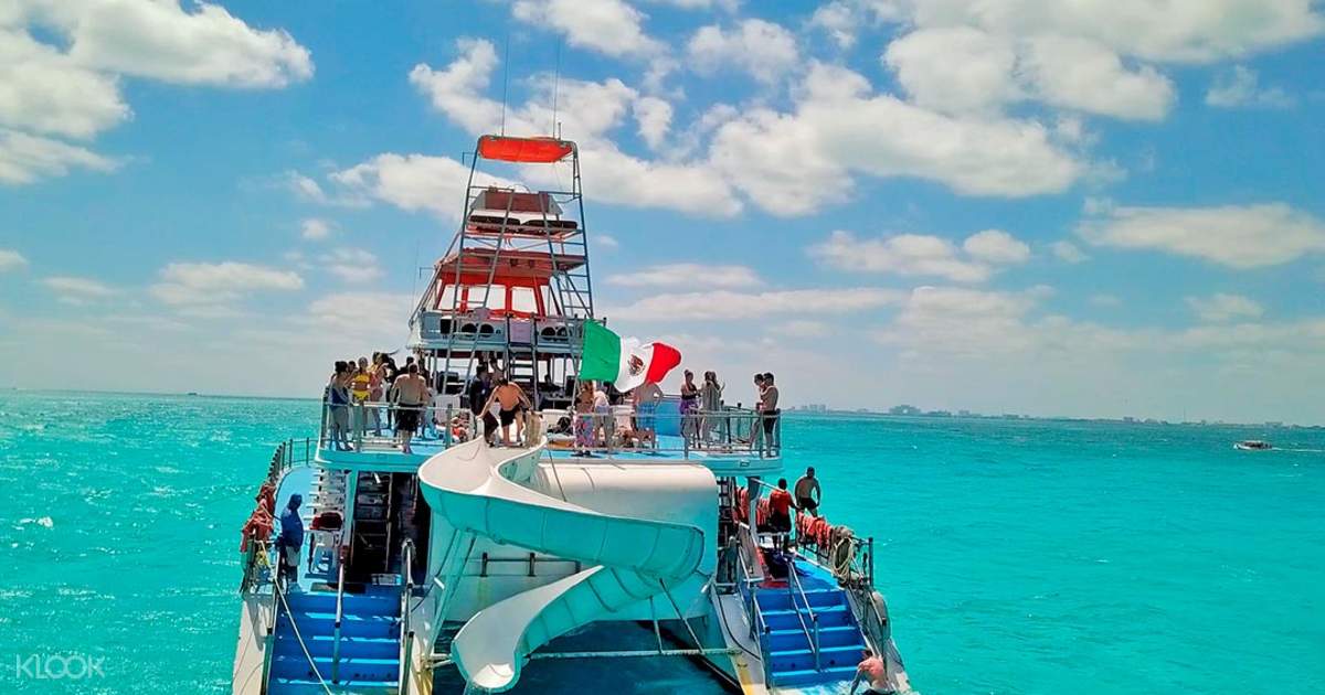 Dancer Catamaran Cruise in Cancun to Isla Mujeres Klook Australia